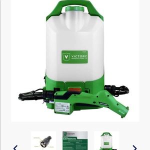 Cordless Electrostatic Backpack Sprayer